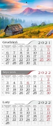 Kalendarz 2022 Trójdzielny Bacówka CRUX