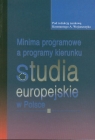 Minima programowe a programy kierunku studia europejskie w Polsce