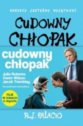 Cudowny chłopak (wydanie filmowe) (Uszkodzona okładka) - R. J. Palacio