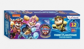 Farby plakatowe Psi Patrol 12x20ml