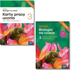 Pakiet NOWA Biologia na czasie 3. Podręcznik i karty pracy ucznia. Zakres podstawowy - Opracowanie zbiorowe