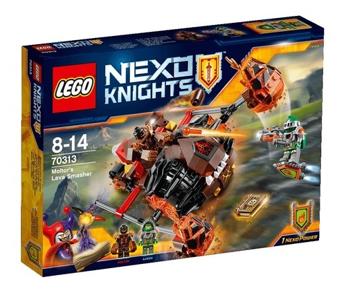 Lego Nexo Knights Lawowy rozłupywacz Moltora (70313)