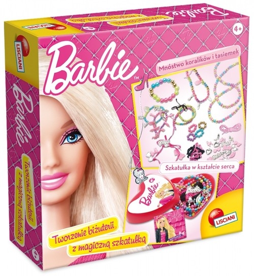 Barbie Tworzenie biżuterii z magiczną szkatułką (44740)