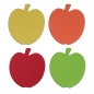 Dekoracje piankowe jabłka, 8 szt. (282930)