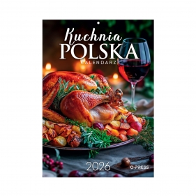 Kalendarz ścienny A4 - Kuchnia Polska 2026