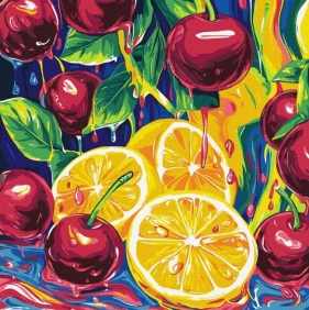 Malowanie po numerach - Soczysta rozkosz metal