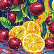 Malowanie po numerach - Soczysta rozkosz metal