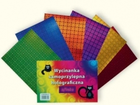 Wycinanka samoprzylepna A4 holograficzna