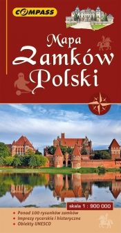 Mapa zamków Polski