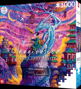 Good Loot Puzzle 1000 el: Imagination - Roch Urbaniak - Sakura i Ryu