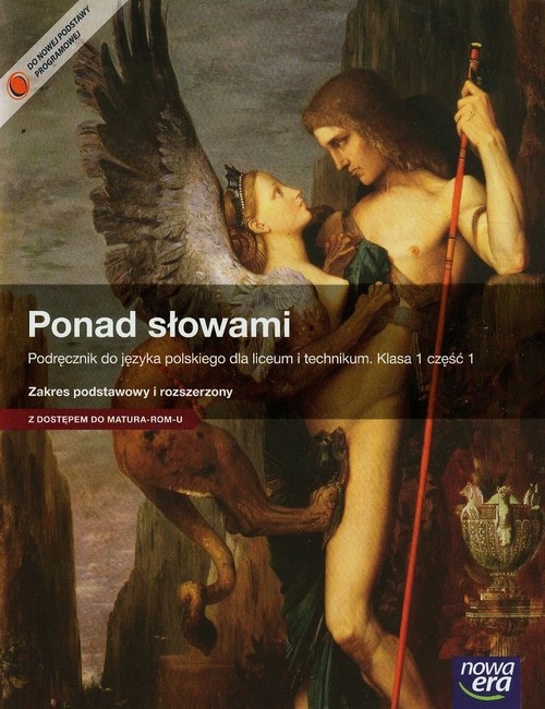 Język polski LO KL 1. Podręcznik część 1. Ponad słowami (z kodem dostępu do Matura-ROM on-line) (2014)