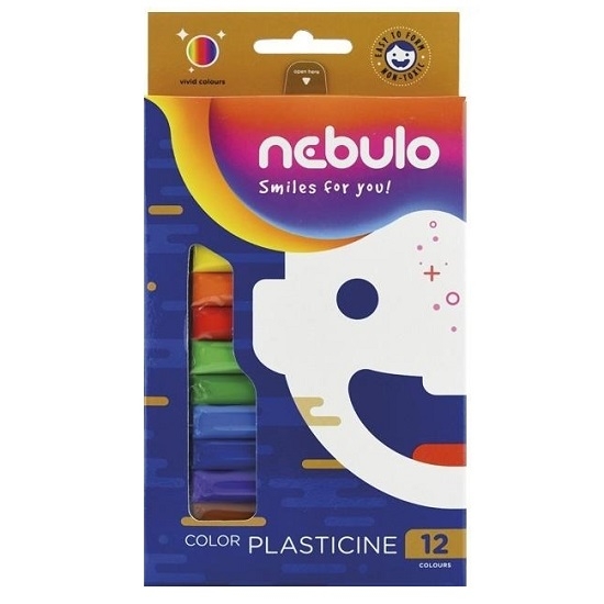 Plastelina Nebulo, 10 kolorów (0448-0001-99)