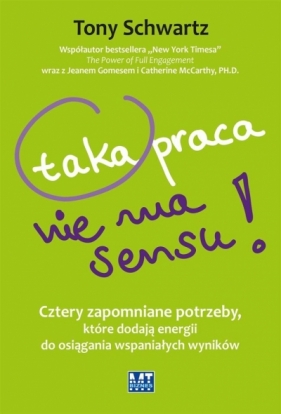 Taka praca nie ma sensu! - Tony Schwartz