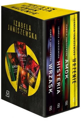 Pakiet : Wrzask/Histeria/Amok/ Wrzenie - Izabela Janiszewska