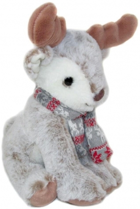 Łoś Renifer świąteczny tradycyjny 28cm