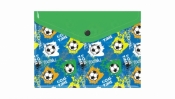 Teczka kopertowa A5 PP nadruk football