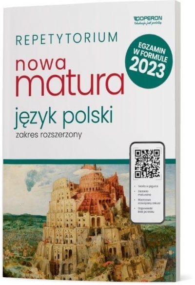Matura 2023. Język polski. Repetytorium, zakres rozszerzony