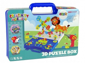 Puzzle 3D wkrętarka w teczce