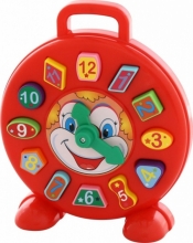 Sorter kształtów Zegar Klaun, siatka (62741)