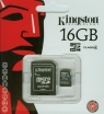 Kingston karta pamięci MicroSDHC 16GB Class 4