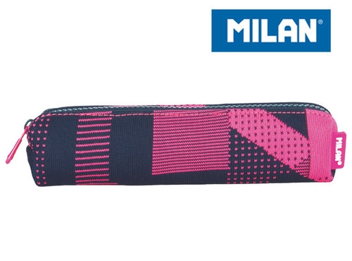 Piórnik MILAN mini KNIT róż