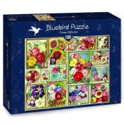 Bluebird Puzzle 1500: Kolorowe kwiaty (70474)
