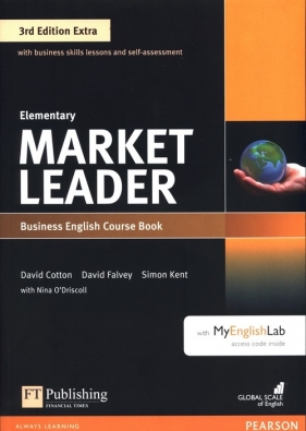 Market Leader 3rd Edition Extra Elementary Course Book with MyEnglishLab + DVD - Falvey David, Cotton David, Kent Simon