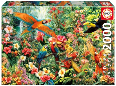 <img src='https://webimage.pl/pics/741/5/d8412668205741.jpg' style='height:440px' /> Puzzle Ptaki Amazonii 2000 el 114112