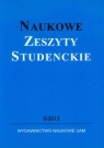 Naukowe Zeszyty Studenckie 5 / 2013