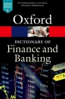 A Dictionary of Finance and Banking OXFORD Jonathan Law