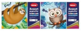 Zeszyt papierów kolor. samoprzylep. A5/8k (10szt)