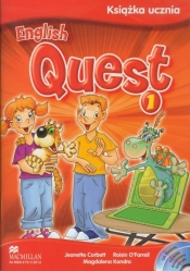 English Quest 1. Książka ucznia + 2CD - Kondro Magdalena