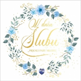 Karnet KPE-0151 Ślub