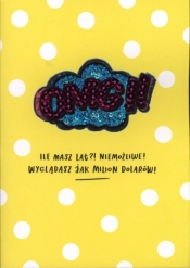 Karnet z naszywką - OMG K.GIFT-187