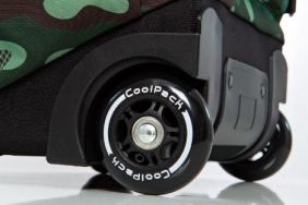 CoolPack - Junior - Plecak młodzieżowy na kółkach - Camo Green (Badges) (A28110)