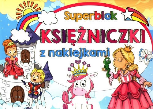 Superblok z naklejkami Księżniczki