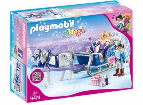 Playmobil Magic: Sanie z parą królewską (9474)