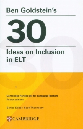 Ben Goldstein's 30 Ideas on Inclusion - Ben Goldstein