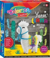 Kids Creative zestaw z włóczką "Lama" (36742PTR)
