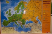 Unia Europejska. Integracja europejska (mapa ścienna)