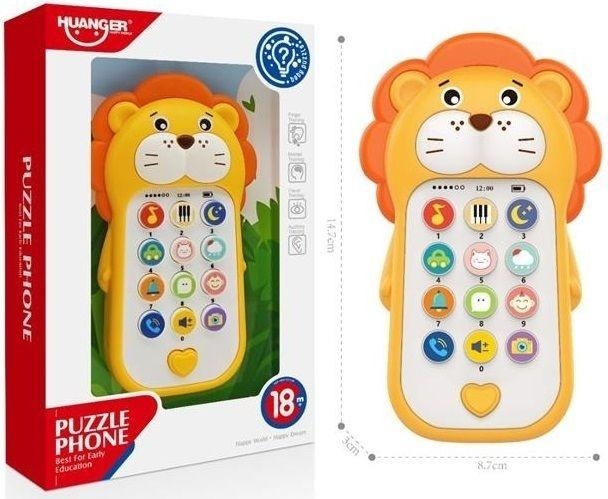 Telefon ze światłem i dźwiękiem