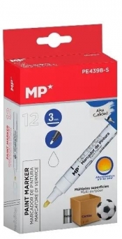 Marker olejowy 3.0mm biały (12szt)