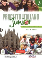 Progetto Italiano Junior 3 Podręcznik + CD - T. Marin