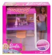 Barbie lalka sypialnia (FXG52)