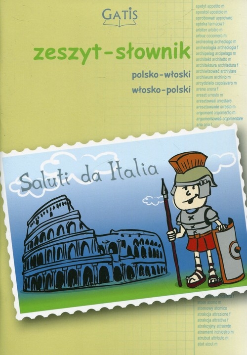 Zeszyt A5 Język włoski Zeszyt-słownik w kratkę 60 kartek