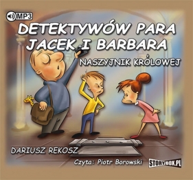 Detektywów para, Jacek i Barbara. Naszyjnik królowej (Audiobook) - Dariusz Rekosz