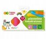 Plastelina szkolna kwadratowa Happy Color, 12 kolorów (HA 2114 K12)