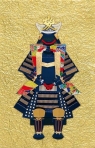 Karnet Samurai-08 Samuraj Granatowy