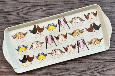 Taca kuchenna średnia Pary ptaszków