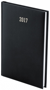 Kalendarz B5 tygodniowy Albit czarny 2017